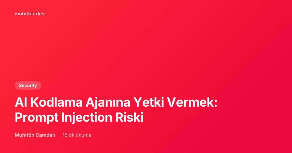 AI Coding Agent Permissions: The Prompt Injection Risk