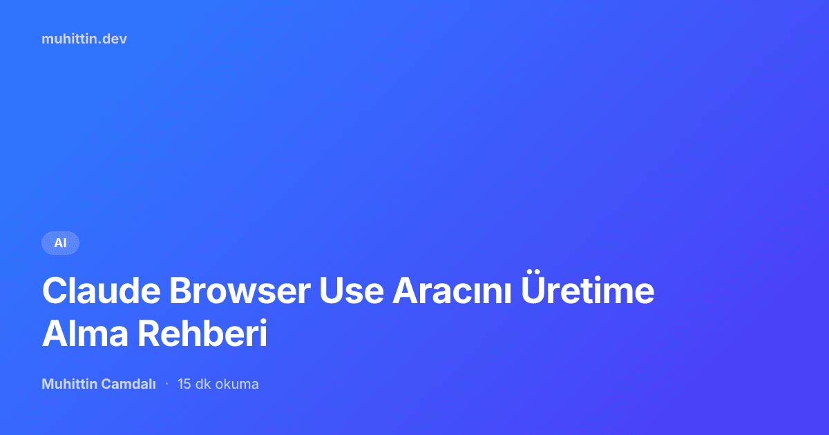 Taking Claude's Browser Use Tool to Production